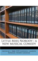 Little Miss Nobody: A New Musical Comedy