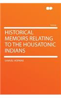 Historical Memoirs Relating to the Housatonic Indians