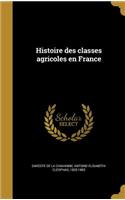 Histoire des classes agricoles en France