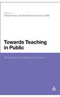Towards Teaching in Public