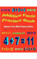 Addition Facts Practice Book
