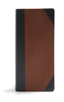 CSB Study Bible, Black/Brown Leathertouch