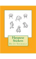 Havanese Stickers: Do It Yourself