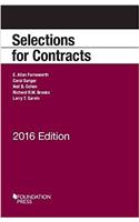 Selections for Contracts