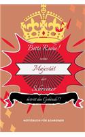 Bitte Ruhe! Seine Majestät Der Schreiner Betritt Das Gebäude!!