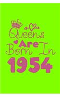 Queens Are Born In 1954 Notebook