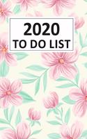 2020 To Do List: 2020 Motivational Monthly Calendar Action Planner Daily To Do List Notebook Planning Memo Pad Checklist Organizing Task Planner Task Schedule Organi