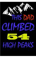 This dad climbed 54 high peaks