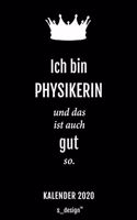 Kalender 2020 für Physiker / Physikerin