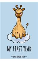 My First Year Baby Memory Book