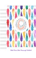 C Blank Music Sheet Manuscript Notebook
