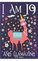 Llama Journal I am 19 and Llamazing