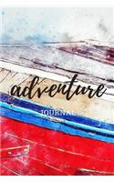 Adventure Journal: The perfect pastel watercolor blank journal for writing about your travels, journey, daily events, ideas or thoughts.