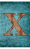 Monogrammed Notebook - X
