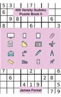 400 Variety Sudoku Puzzle Book 5