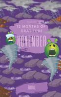 Ready for 12 Months of Gratitude Journal: November Sketch Paper Drawing Notebook for Children