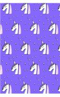 Bullet Journal Notebook Sketchy Unicorns Pattern 5