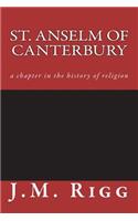 St. Anselm of Canterbury