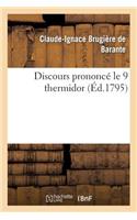 Discours Prononcé Le 9 Thermidor