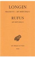 Longin, Rufus. Fragments. Art Rhetorique