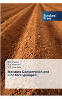 Moisture Conservation and Zinc for Pigeonpea