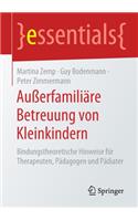 Außerfamiliäre Betreuung Von Kleinkindern
