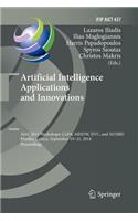 Artificial Intelligence Applications and Innovations