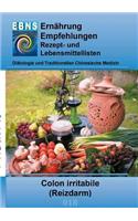 Ernährung bei Colon irritabile (Reizdarm): Diätetik - Gastrointestinaltrakt - Dünndarm und Dickdarm - Colon irritabile (Reizdarm)(German)