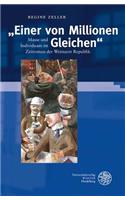 'einer Von Millionen Gleichen': Masse Und Individuum Im Zeitroman Der Weimarer Republik(45 Probleme Der Dichtung)