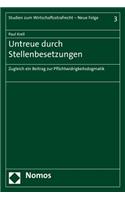 Untreue Durch Stellenbesetzungen