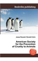 American Society for the Prevention of Cruelty to Animals