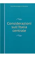 Considerazioni sull'Italia centrale