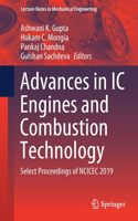 Advances in IC Engines and Combustion Technology