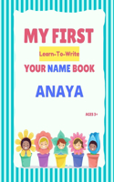 My First Learn-To-Write Your Name Book