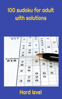 100 sudoku for adult plus solutions