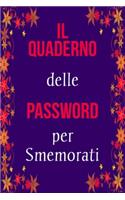Il Quaderno delle Password per Smemorati