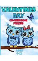 valentines day coloring book for kids ages 4-12