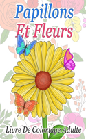 Livre De Coloriage Papillons Et Fleurs