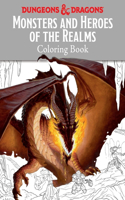 Monsters and Heroes of the Realms Coloring Book