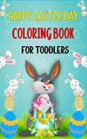 Happy Easter Day Coloring Book for Toddlers
