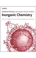 Solutions Manual to Accompany Shriver and Atkins' Inorganic