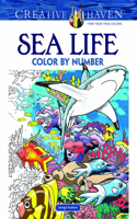 Creative Haven Sea Life Color by Number Coloring Book