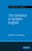 Sentence in Written English