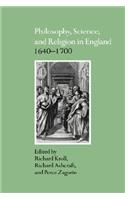 Philosophy, Science, and Religion in England 1640-1700