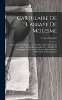 Cartulaire De L'abbaye De Molesme