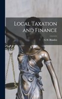 Local Taxation and Finance