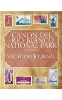 Canon del Rio Blanco National Park Vacation Journal: Blank Lined Canon del Rio Blanco National Park (Mexico) Travel Journal/Notebook/Diary Gift Idea for People Who Love to Travel