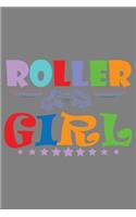 Roller Girl: With a matte, full-color soft cover this Cornell lined notebook is the ideal size (6x9in) 54 pages to write in. It makes an excellent gift too