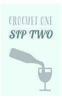 Crochet One Sip Two