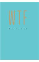 Way to Fast Is an Up to Date Journal Workbook with Quotes, Songs & Colouring to Help You Explore Premature Menopause; Anxiety, Osteoporosis, Therapy... Feeling to Healing.: Wtf- Is Part of 4 Journals That Take You Through the Premature Menopause Journey